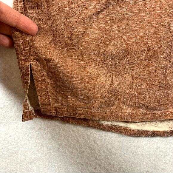 Island Republic Men 100% Silk Floral Button Shirt Sz XXL Coral‎ Tropical Resort - Picture 3 of 11